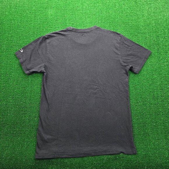 Oakley Tshirt Mens Large Black Short Sleeve Graphic Logo Print Surfer Skater - Picture 7 of 7